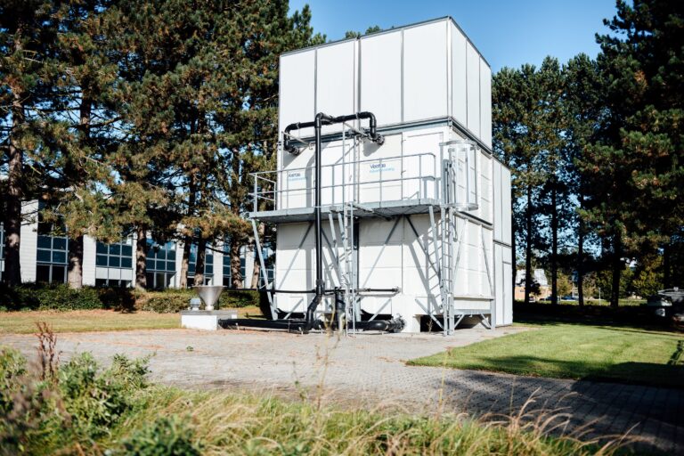 Køletårn ved Danfoss produktionen