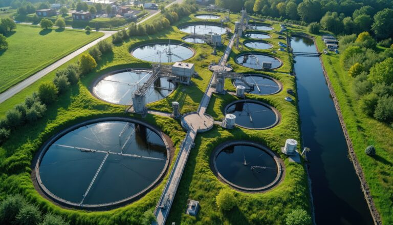 Wasteawater treatment plant