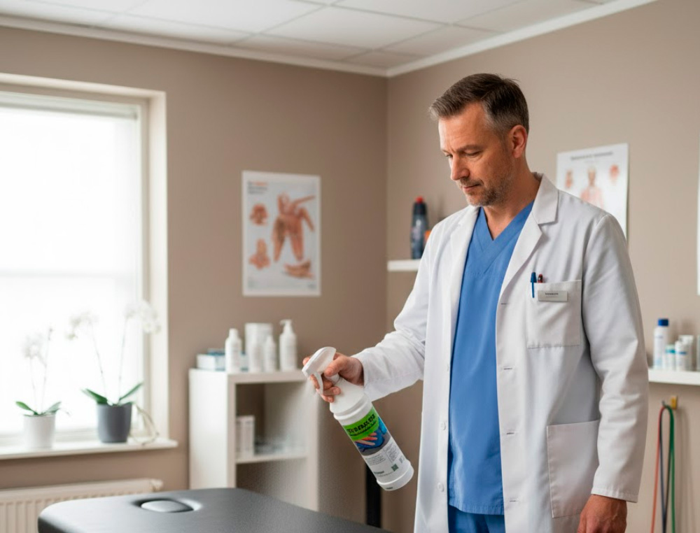Disinfection of clinical surface